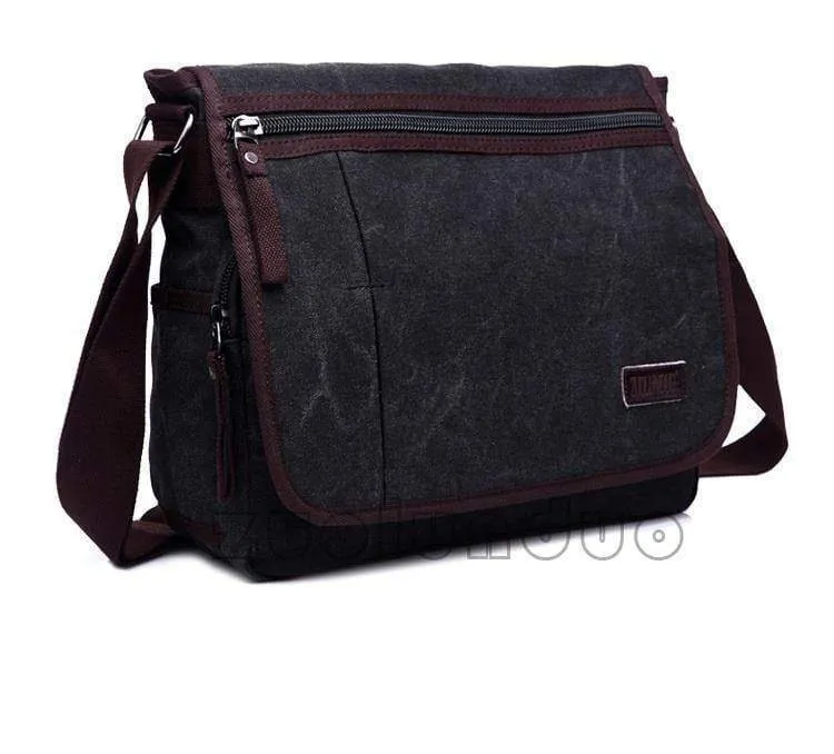 Qualität Männer Segeltuchtasche Lässige Reise Bolsa Masculina Männer Umhängetasche Männer Messenger Bags Große Kapazität