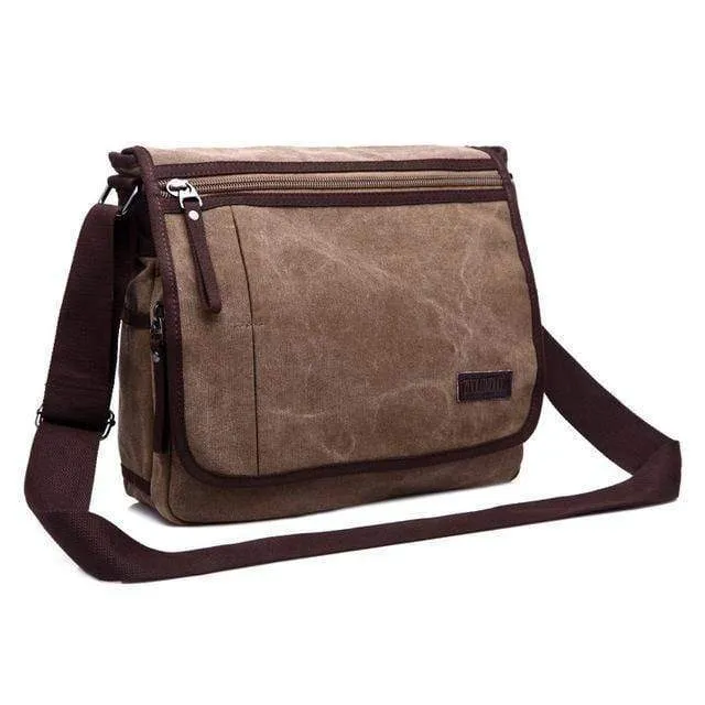 Qualität Männer Segeltuchtasche Lässige Reise Bolsa Masculina Männer Umhängetasche Männer Messenger Bags Große Kapazität
