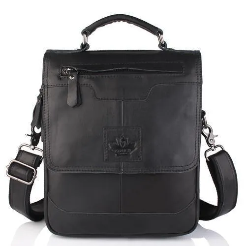 Herren 100% Echtes Rindsleder Umhängetasche, Qualität Herren Messenger Bags Causal Crossbody Handtasche Für Herren BrieFcase Taschen