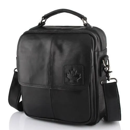 Herren 100% Echtes Rindsleder Umhängetasche, Qualität Herren Messenger Bags Causal Crossbody Handtasche Für Herren BrieFcase Taschen