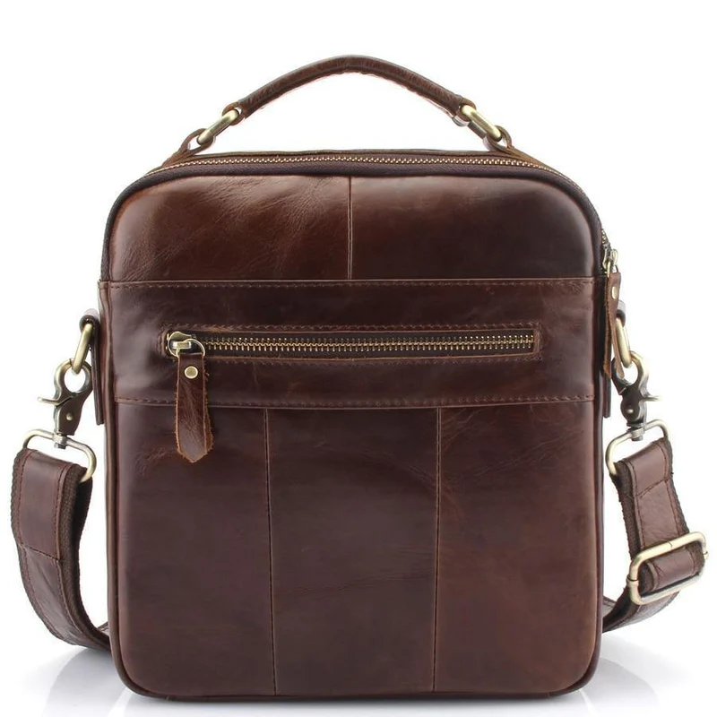 Herren 100% Echtes Rindsleder Umhängetasche, Qualität Herren Messenger Bags Causal Crossbody Handtasche Für Herren BrieFcase Taschen