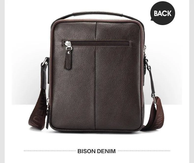 Echtes Leder Herren Tasche Business Schulter Umhängetasche Weihnachtsgeschenk Designer Handtaschen hohe Qualität N2333-1 & 2