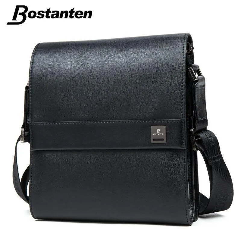 Mann Vertikale Echtledertasche Männer Messenger Business Herren Aktentasche Designer Handtaschen Hochwertige Umhängetaschen