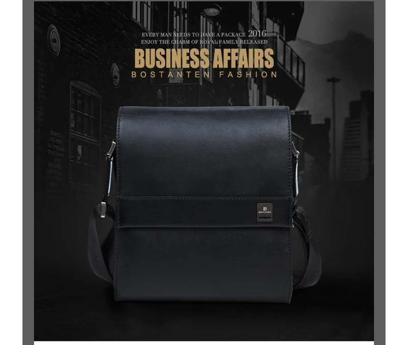Mann Vertikale Echtledertasche Männer Messenger Business Herren Aktentasche Designer Handtaschen Hochwertige Umhängetaschen