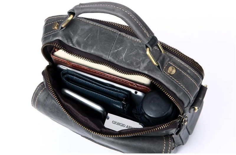 Ledertasche Tablets Designer Herren Taschen Schulter Umhängetaschen Messenger Vintage Casual Handtaschen Taschen für Männer