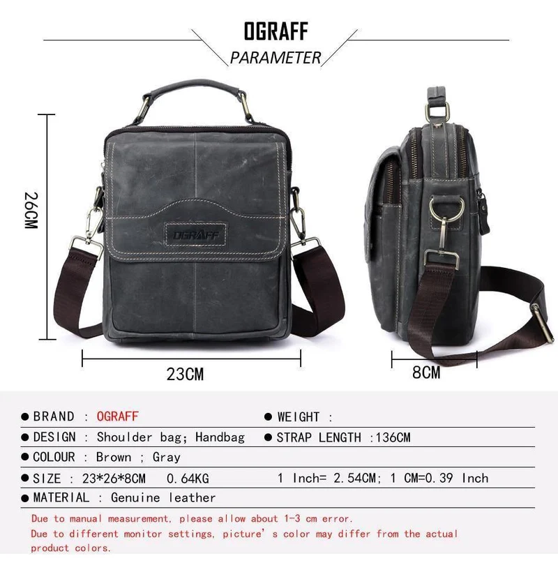 Ledertasche Tablets Designer Herren Taschen Schulter Umhängetaschen Messenger Vintage Casual Handtaschen Taschen für Männer