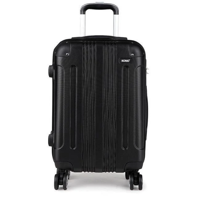 Koffer Reisetaschen Rollgepäck Set Handgepäck Trolley 4 Räder Spinner Hardside ABS 20 24 28 Zoll YD1777L