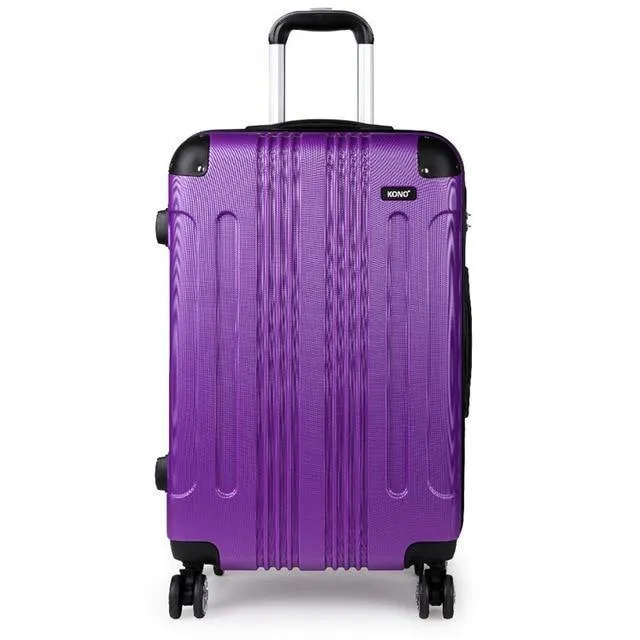 Koffer Reisetaschen Rollgepäck Set Handgepäck Trolley 4 Räder Spinner Hardside ABS 20 24 28 Zoll YD1777L