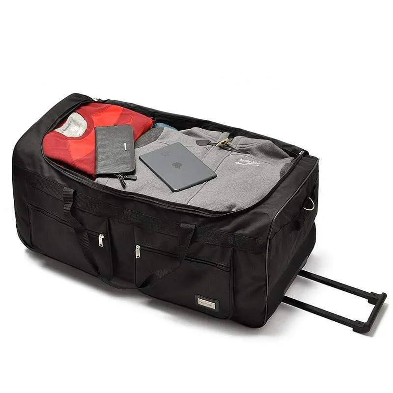 Rollgepäck Ultra-große Kapazität 32 / 40inch Reisetasche Herren Trolley Soft Oxford Herren Student Kofferraum Koffer