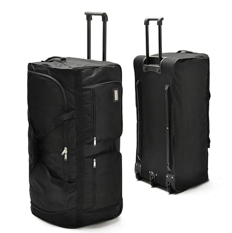 Rollgepäck Ultra-große Kapazität 32 / 40inch Reisetasche Herren Trolley Soft Oxford Herren Student Kofferraum Koffer
