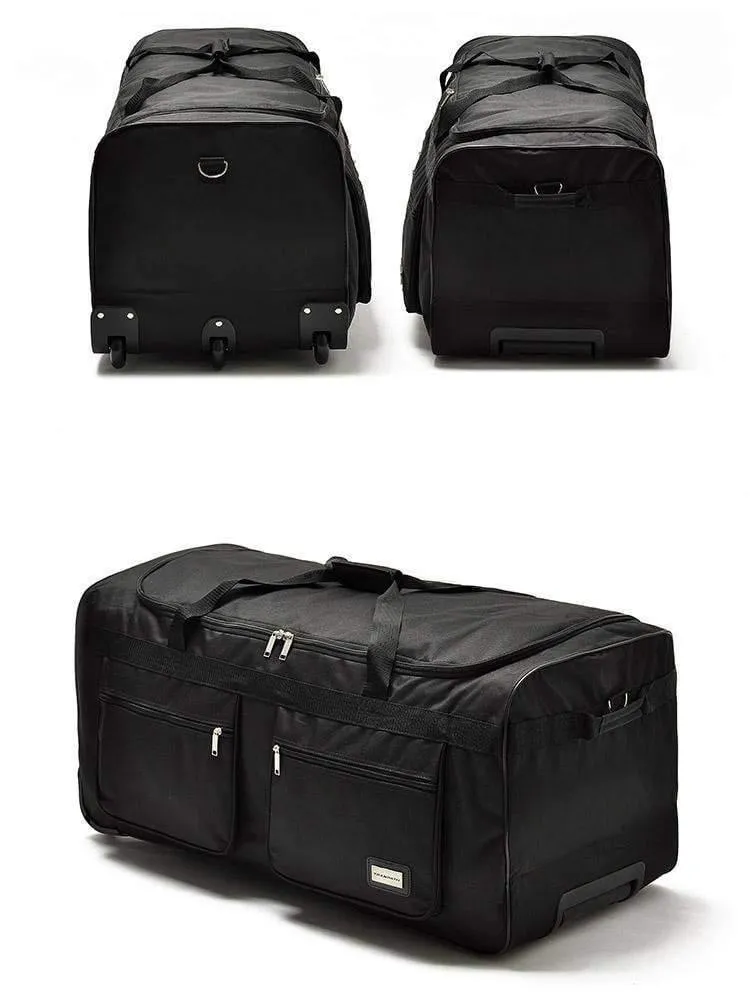 Rollgepäck Ultra-große Kapazität 32 / 40inch Reisetasche Herren Trolley Soft Oxford Herren Student Kofferraum Koffer