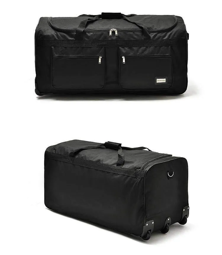 Rollgepäck Ultra-große Kapazität 32 / 40inch Reisetasche Herren Trolley Soft Oxford Herren Student Kofferraum Koffer