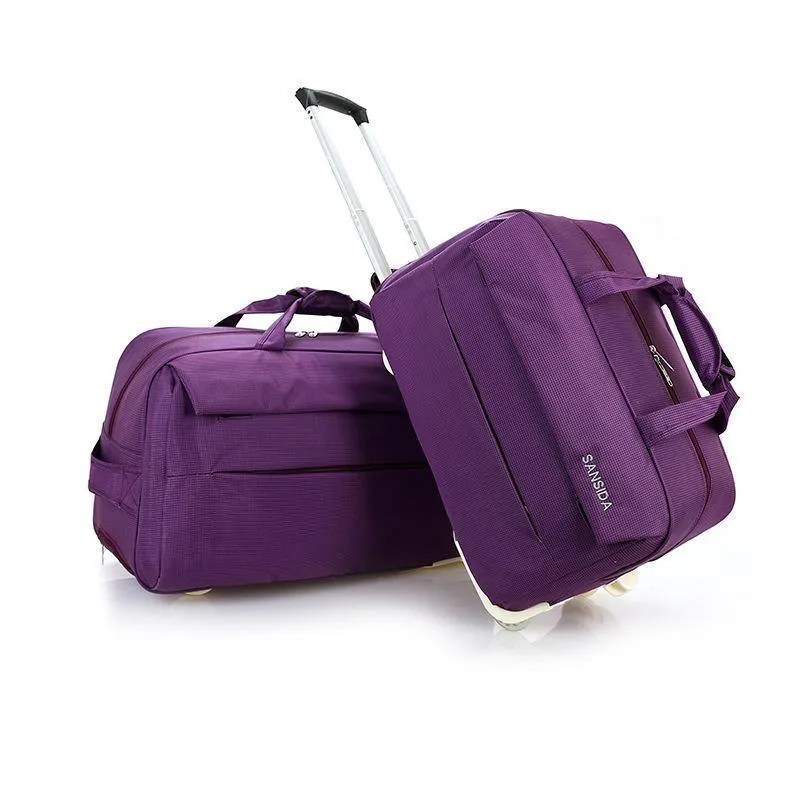 Koffer Mode Wasserdichte Gepäcktasche Verdickung Rollgepäck Trolley Gepäck Lady Reisegepäck mit Rädern