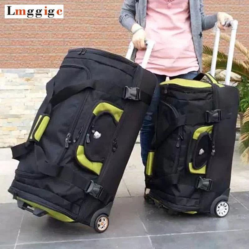 Reisekoffer, Rollgepäck Oxford Stofftasche, Damen Trolley, Herren 27 "30" Zoll Box