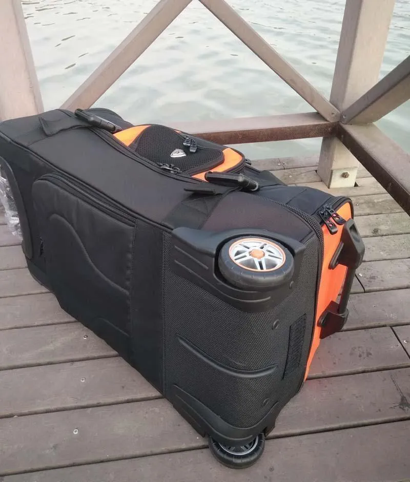 Reisekoffer, Rollgepäck Oxford Stofftasche, Damen Trolley, Herren 27 "30" Zoll Box