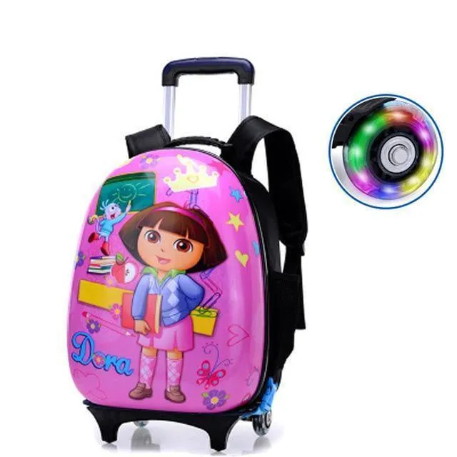 Koffer Kinder Reisetrolley Koffer Rollkoffer für Kinder Rollgepäck Koffer Kinder Reisegepäck Taschen Fall