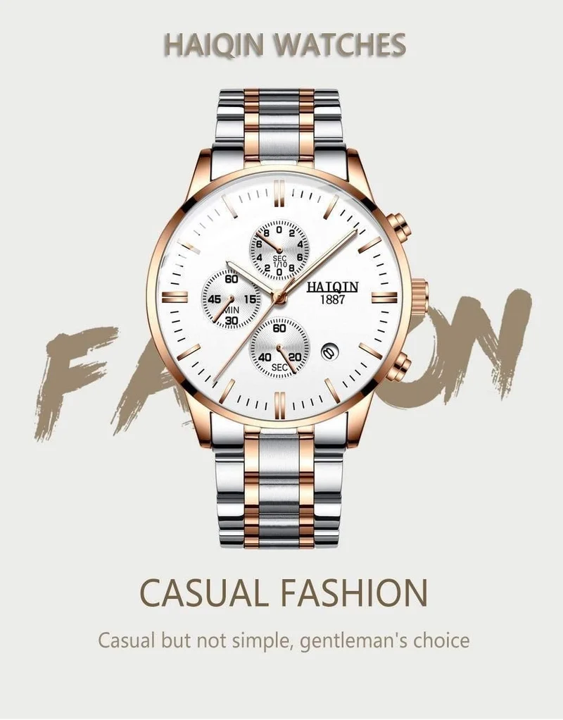 Herrenuhren Mode Herrenuhren Top-Marke Luxus/Sport/Militär/Gold/Quarz/Armbanduhr Männer Uhr Relogio Masculino