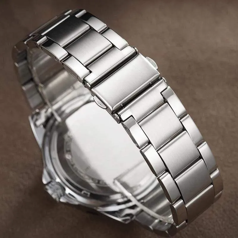 Man Watch Edelstahlarmband Uhren Military Watch Casual Fashion Armbanduhren Wasserdichte Uhr Mann relogio masculino