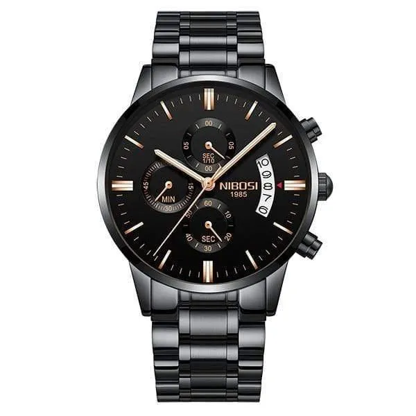 Uhr Männer Gold Und Schwarz Herren Uhren Top Marke Luxus Sport Uhren Reloj Hombre Wasserdicht