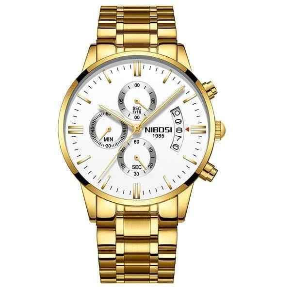 Uhr Männer Gold Und Schwarz Herren Uhren Top Marke Luxus Sport Uhren Reloj Hombre Wasserdicht