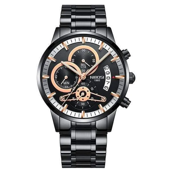 Uhr Männer Gold Und Schwarz Herren Uhren Top Marke Luxus Sport Uhren Reloj Hombre Wasserdicht