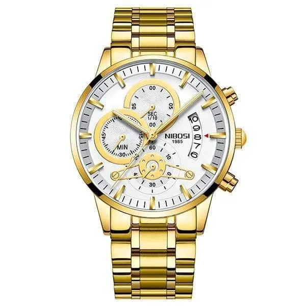 Uhr Männer Gold Und Schwarz Herren Uhren Top Marke Luxus Sport Uhren Reloj Hombre Wasserdicht