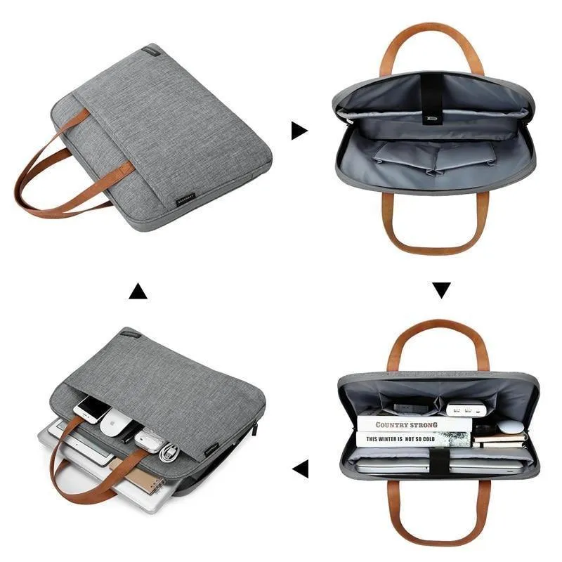 Mode Nylon Männer 14 Zoll Laptop Tasche Berühmte Marke Schulter Tasche Messenger Taschen Handtasche Kausalen Laptop Aktentasche Männlich