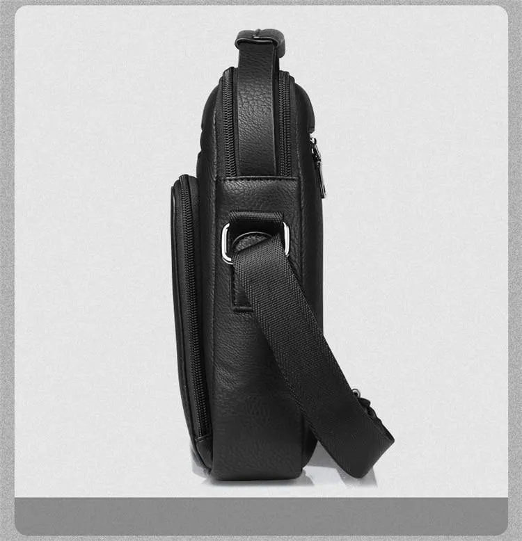 Business-Umhängetasche für Herren, Vintage-Marke, Umhängetasche für Herren, lässig, Gitter-Schultertasche, Reisetasche für Männer, Umhängetaschen