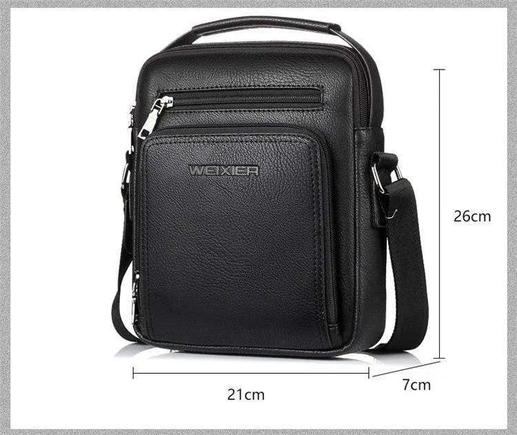Business-Umhängetasche für Herren, Vintage-Marke, Umhängetasche für Herren, lässig, Gitter-Schultertasche, Reisetasche für Männer, Umhängetaschen