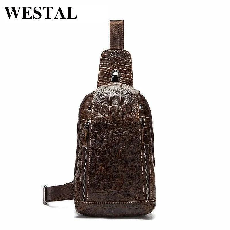 Leder Männer Taschen Heißer Verkauf Männer Umhängetasche Handtasche Alligator Muster Umhängetasche Männlichen Mode Schulter Pack 1311