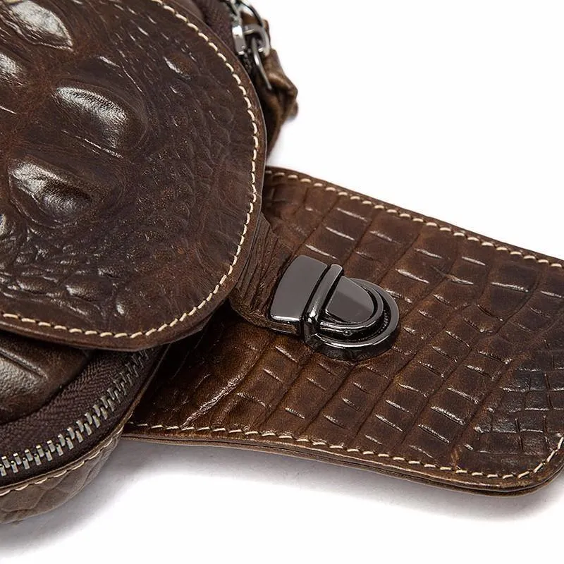 Leder Männer Taschen Heißer Verkauf Männer Umhängetasche Handtasche Alligator Muster Umhängetasche Männlichen Mode Schulter Pack 1311