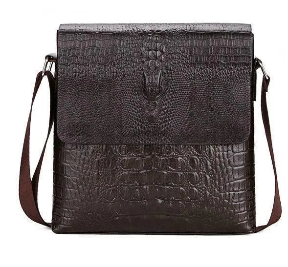 Krokodil messenger taschen für männer umhängetasche umhängetasche Alligator männlichen ipad Tablet PC IPAD handtasche herren taschen