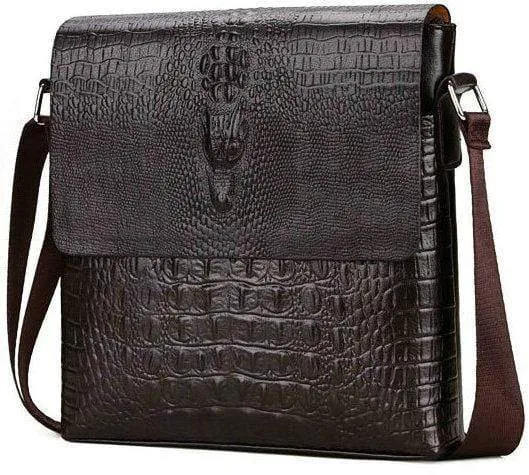 Krokodil messenger taschen für männer umhängetasche umhängetasche Alligator männlichen ipad Tablet PC IPAD handtasche herren taschen
