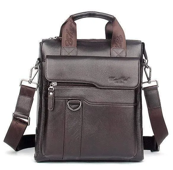 Leder Männer Tasche Rindsleder Schulter Mode Männer Messenger Taschen Umhängetaschen Handtaschen Schwarz männer Reisetasche
