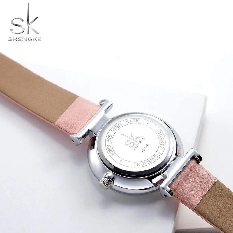Damenuhren Luxus Damenuhr Lederuhren für Frauen Mode Bajan Kol Saati Diamant Reloj Mujer