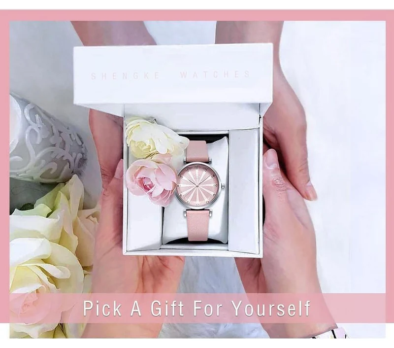 Damenuhren Luxus Damenuhr Lederuhren für Frauen Mode Bajan Kol Saati Diamant Reloj Mujer