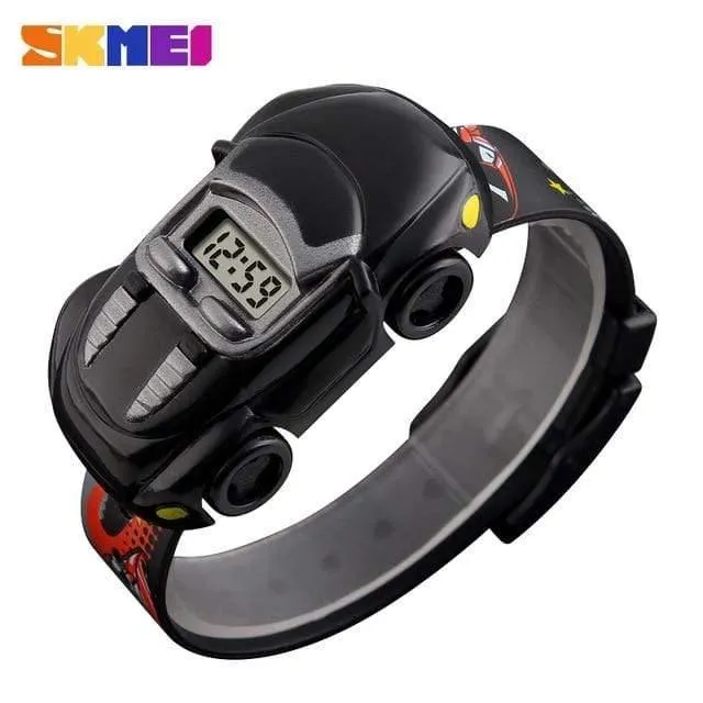 Kinderuhren Marke Berühmte Kreative Digitale Sport Kinderuhr Jungen Mädchen Cartoon Auto Armbanduhren kinder Armbanduhr