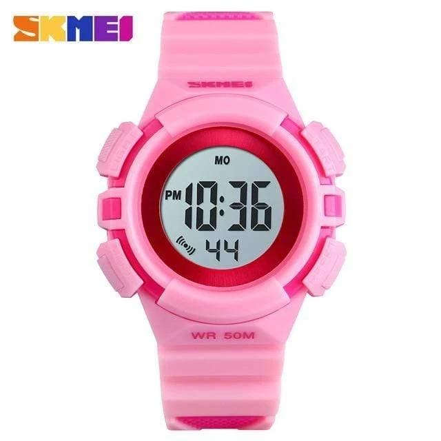 Outdoor Sport Kinder Uhren Sport Digitale Armbanduhren Mode Leben Wasserdicht PU Armband Kinder Uhr relogio 1485