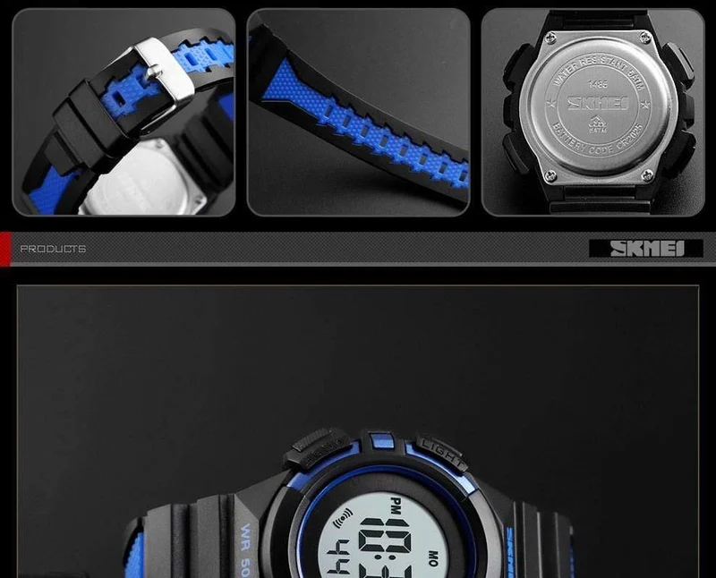 Outdoor Sport Kinder Uhren Sport Digitale Armbanduhren Mode Leben Wasserdicht PU Armband Kinder Uhr relogio 1485