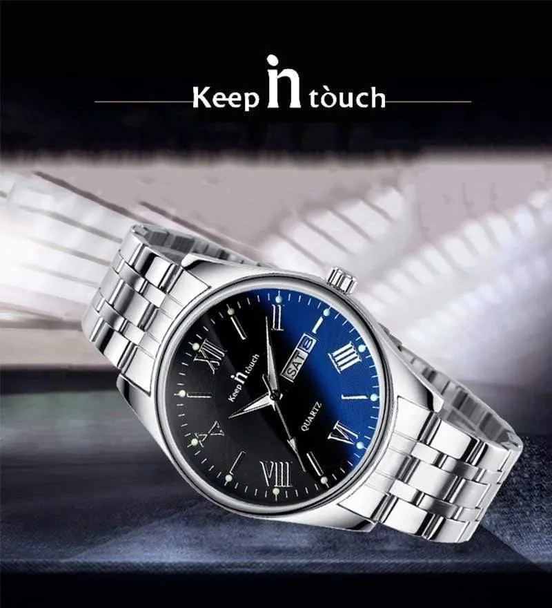 Hochzeitspaar Uhren für Liebhaber Stahl Wasserdichte Geschenke Paare Uhr Mann und Frau Kleid Männer Uhr Reloj Hombre
