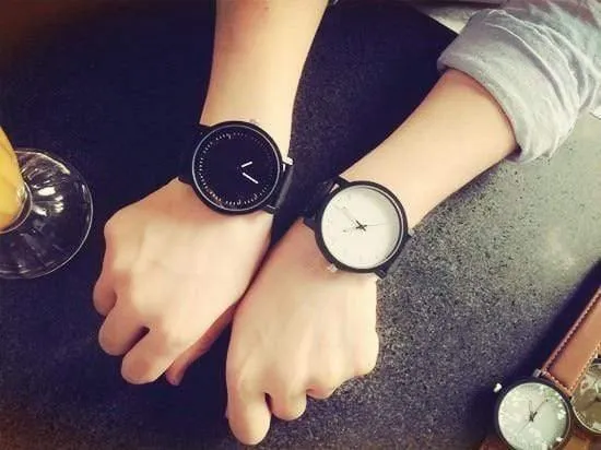 Mode Casual Uhr Männer Frauen Quarz Uhr Leder BGG Marke Liebhaber Armbanduhren orologio Stunden