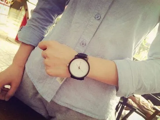 Mode Casual Uhr Männer Frauen Quarz Uhr Leder BGG Marke Liebhaber Armbanduhren orologio Stunden