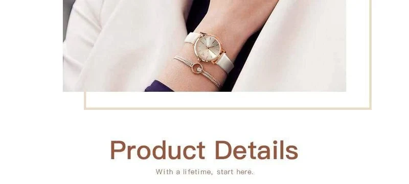 Damen-Armbanduhr mit Lederarmband, für Liebhaber, für Paare, mit Datum, wasserdicht, für Damen, Quarzuhr