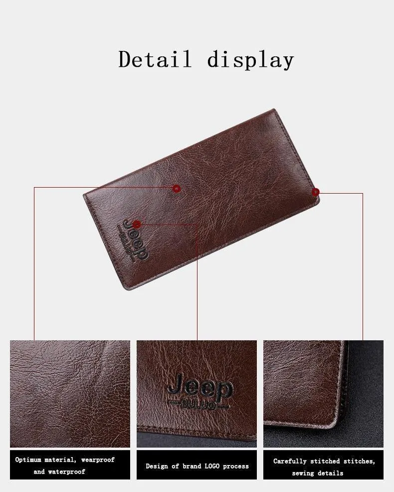 Lange Geldbörse für Herren, mehrere Geldbörsen für Herren, Business-Marken-Kartenhalter, Münzgeldbörse, Herren-Handtasche, Clutch, Minimalismus