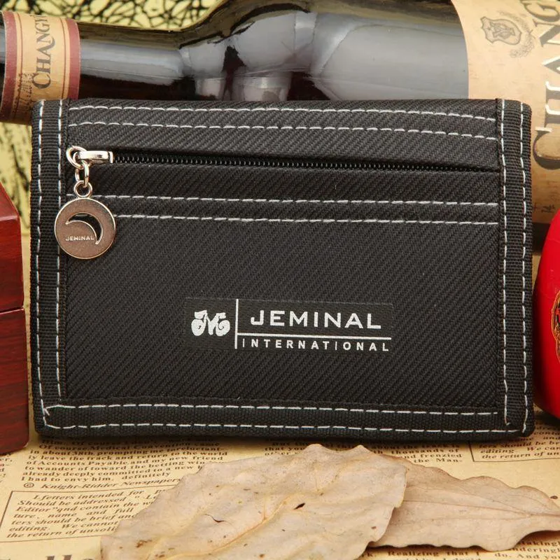 Männer Leinwand Brieftasche Kurze Designer Männer Brieftaschen Reißverschluss Münze Männlichen Geldbörse Kartenhalter Für Teenager Männer