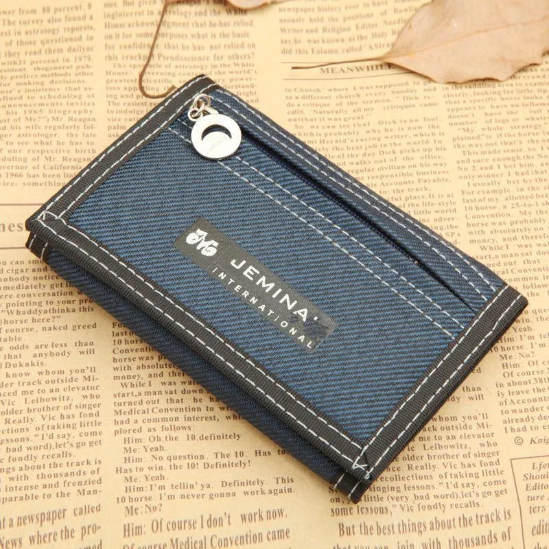 Männer Leinwand Brieftasche Kurze Designer Männer Brieftaschen Reißverschluss Münze Männlichen Geldbörse Kartenhalter Für Teenager Männer