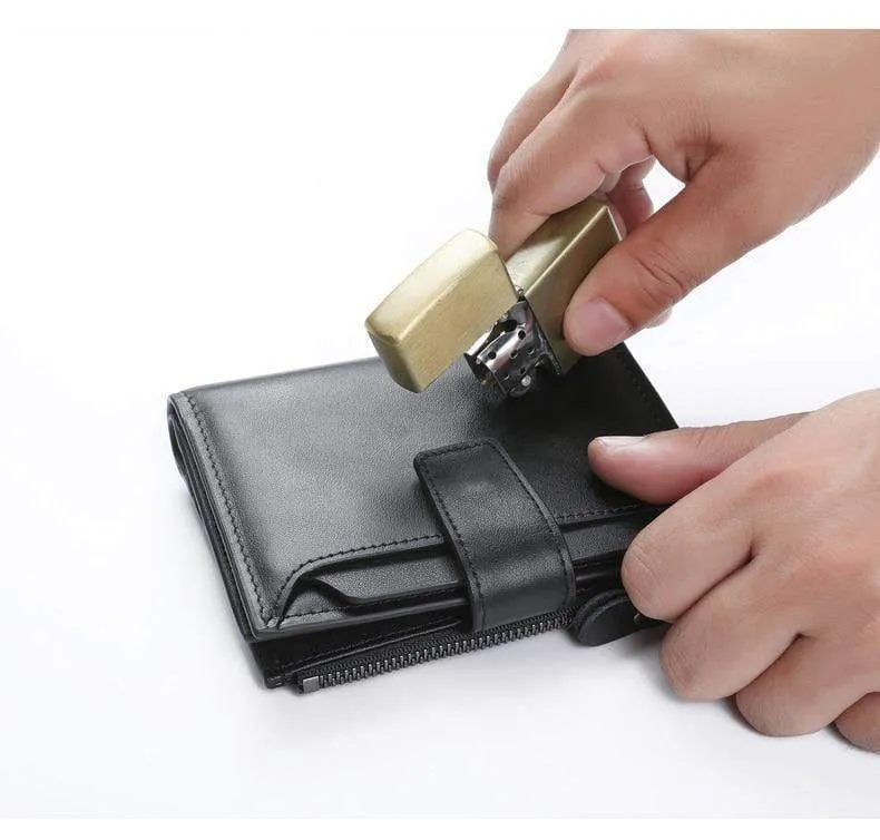 Männer Brieftasche Aus Echtem Leder Hohe Qualität Kuh Leder Geldbörse Mode Karte Halter Mann Zipper Brieftasche Kurze Männlichen