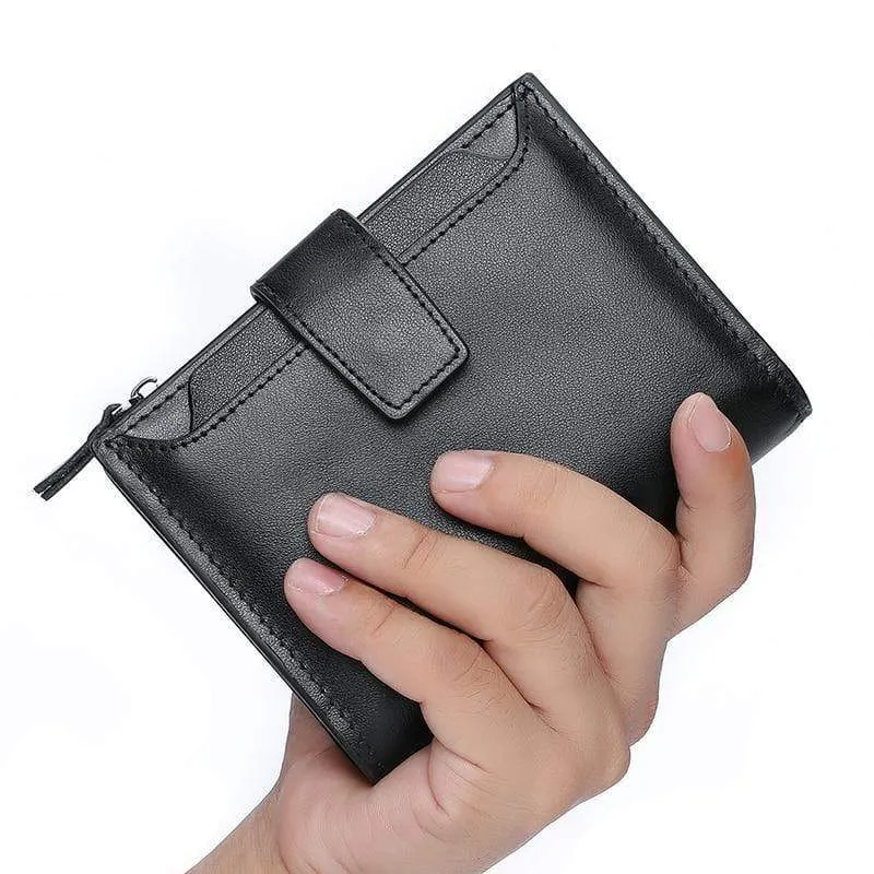 Männer Brieftasche Aus Echtem Leder Hohe Qualität Kuh Leder Geldbörse Mode Karte Halter Mann Zipper Brieftasche Kurze Männlichen