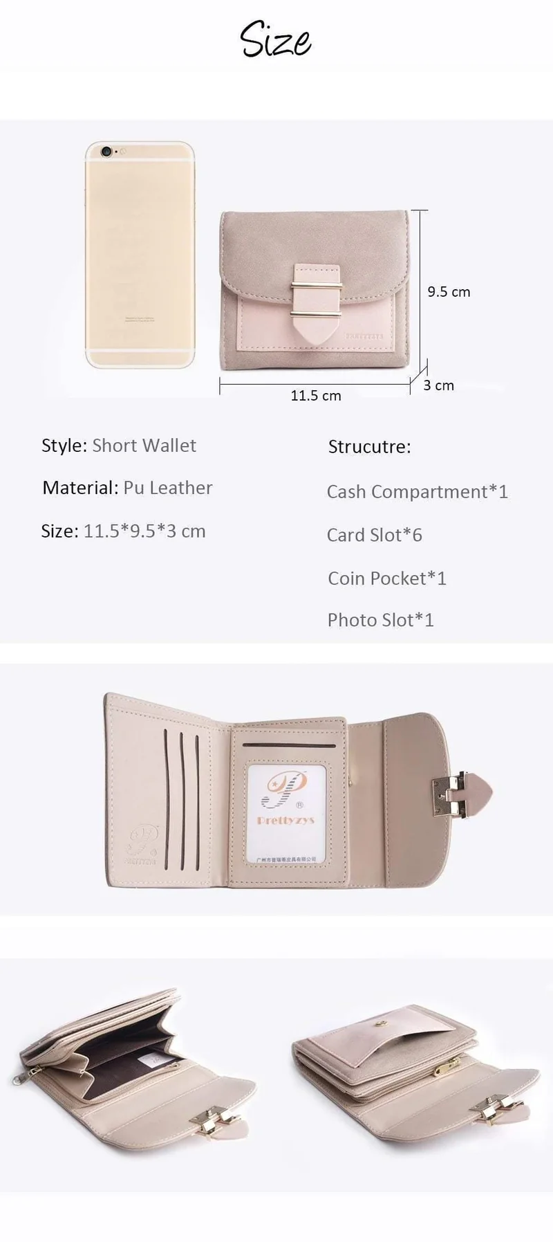 Frauen Brieftasche Weibliche Mittleren Peeling Geldbörsen Leder Portefeuille Femme Carteira Feminina Patchwork Karte Halter Kurze Cartera Mujer