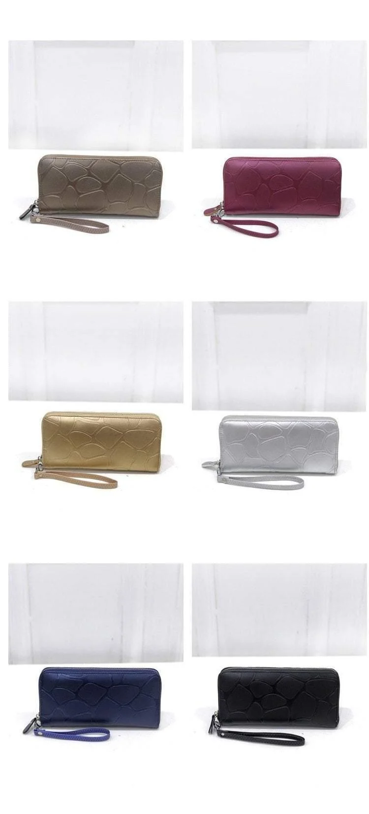 Pu-leder Frauen Brieftasche Weiblichen Geldbeutel Große Kapazität Brieftaschen Weiblichen Geldbeutel Dame Geldbörsen Handytasche Kartenhalter Carteras